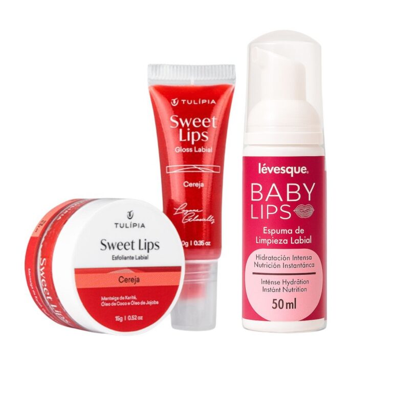 Kit Sweet Lips Gloss Esfoliante e Espuma Lévesque