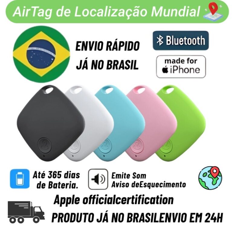 Kit1~4 Rastreador AirTag Smart Localizador GPS (Ma