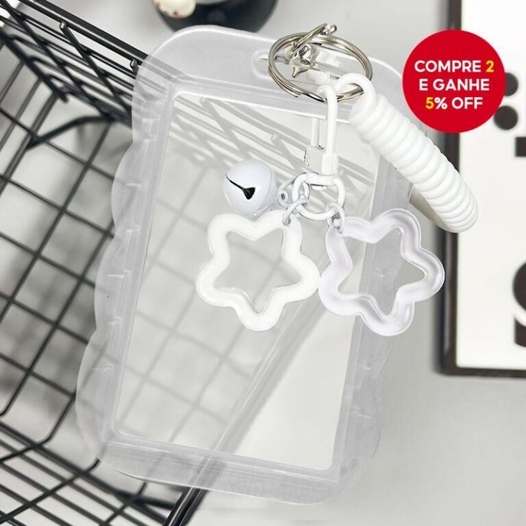 Porta-Cartões De Ônibus Transparentes Ideais Par