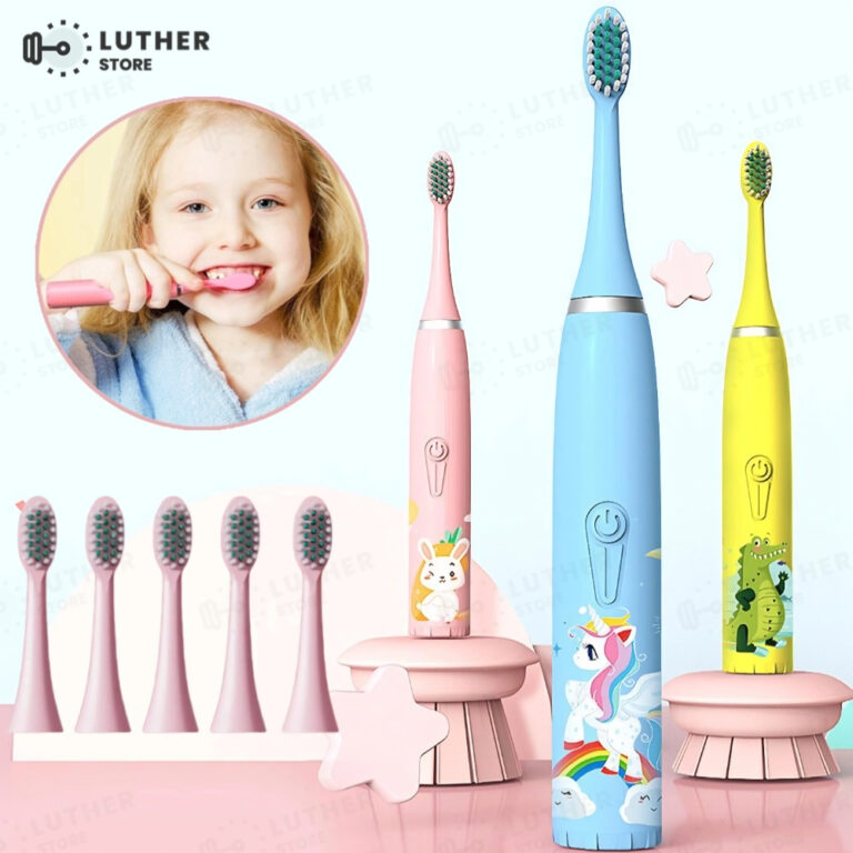 Escova Dental Elétrica Ultra-Sônica Para Crianç