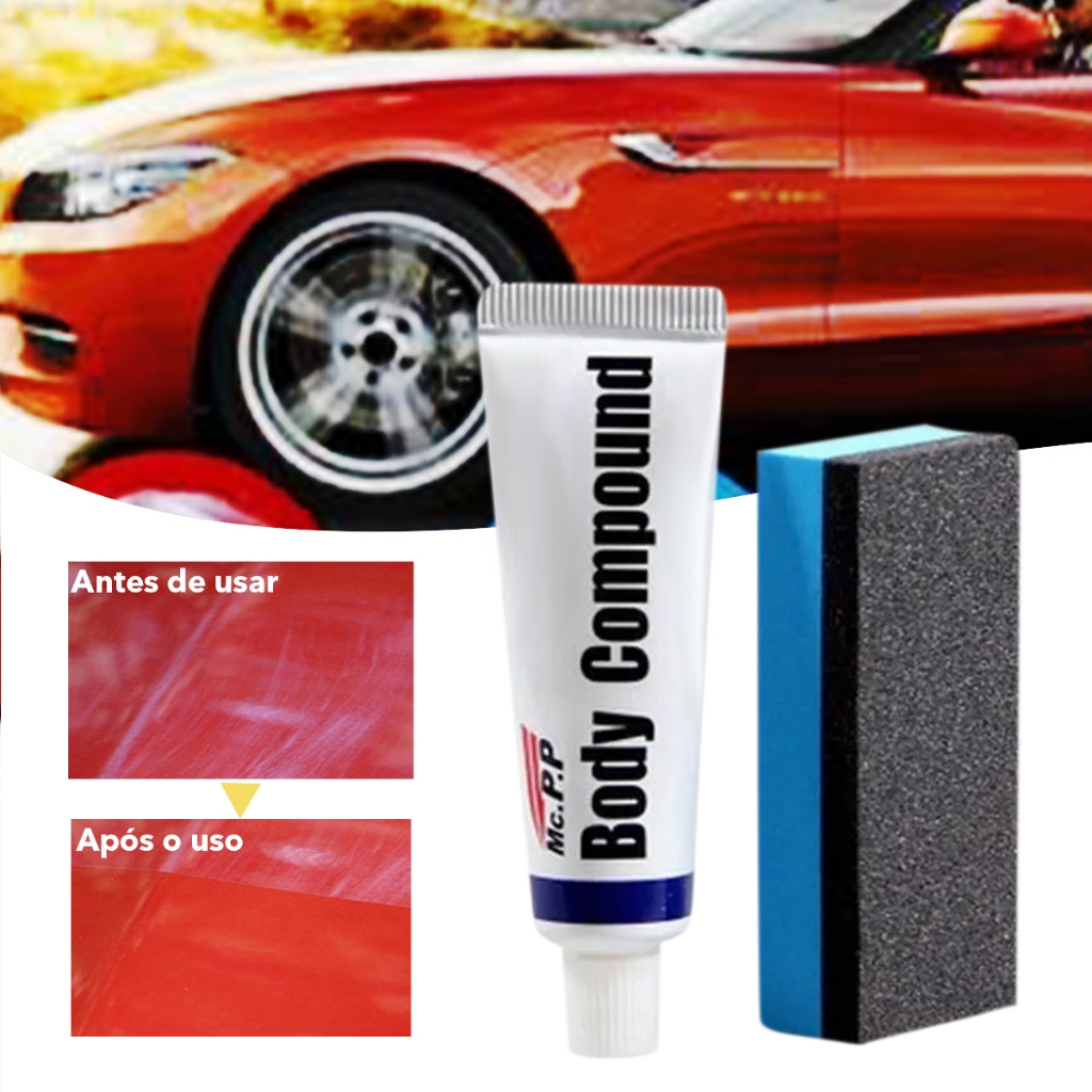 Kit de reparo de arranhões corporais Kit de cuidados com cera para reparo de agente de polimento de