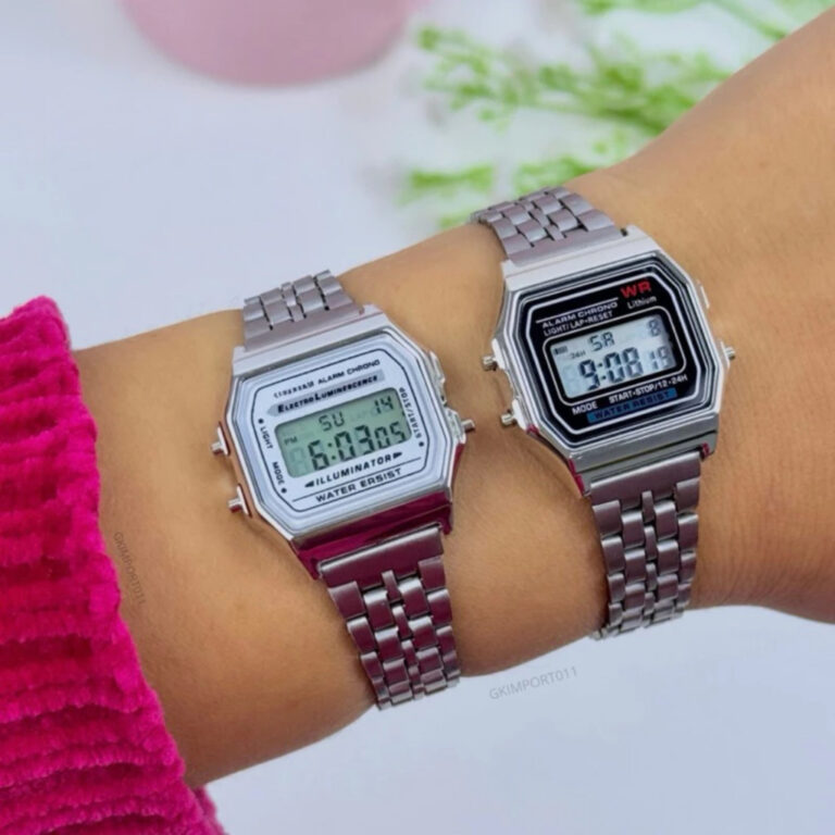 Relógio Digital Led Masculino Feminino A Prova D�