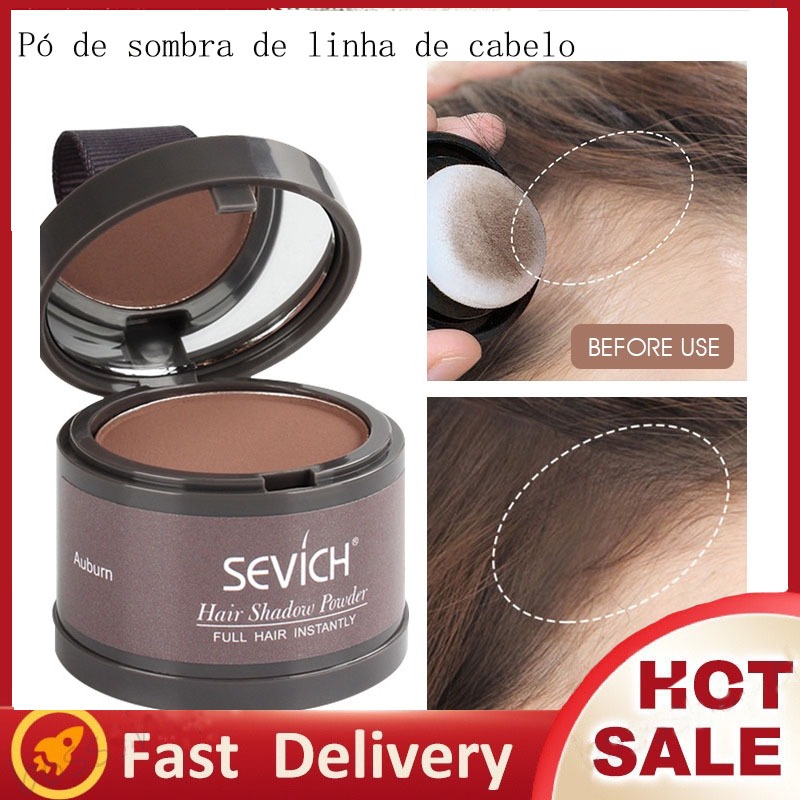 O Pó Da Sombra Linha Fina Modificação Do Estica E Preenche A Cabeça
