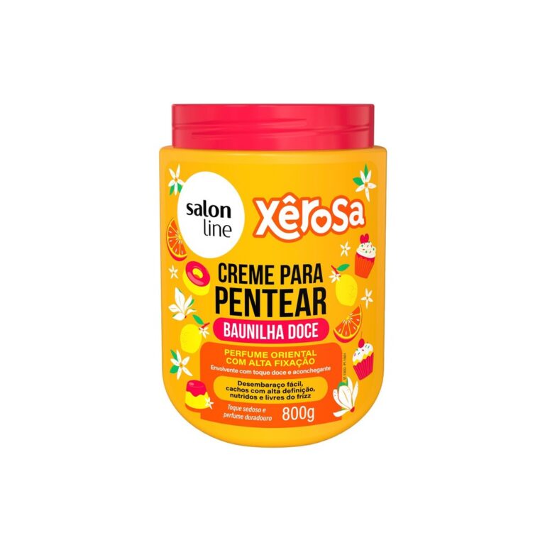 Creme para Pentear Xêrosa Baunilha Doce 800g