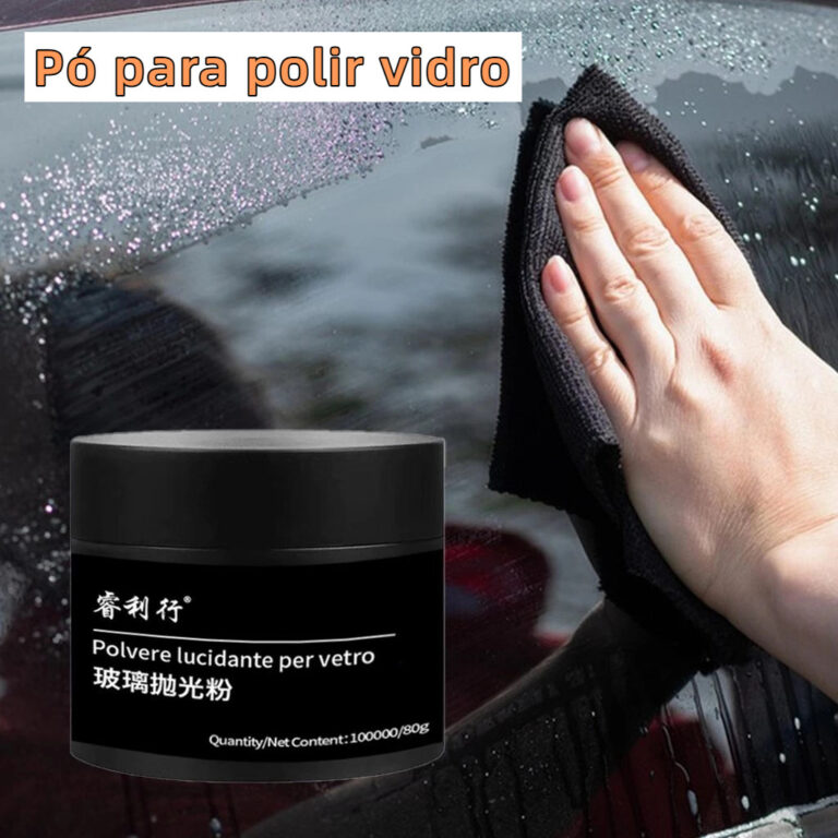 Pó De Polimento Para Vidros De Carro: Remove Inst