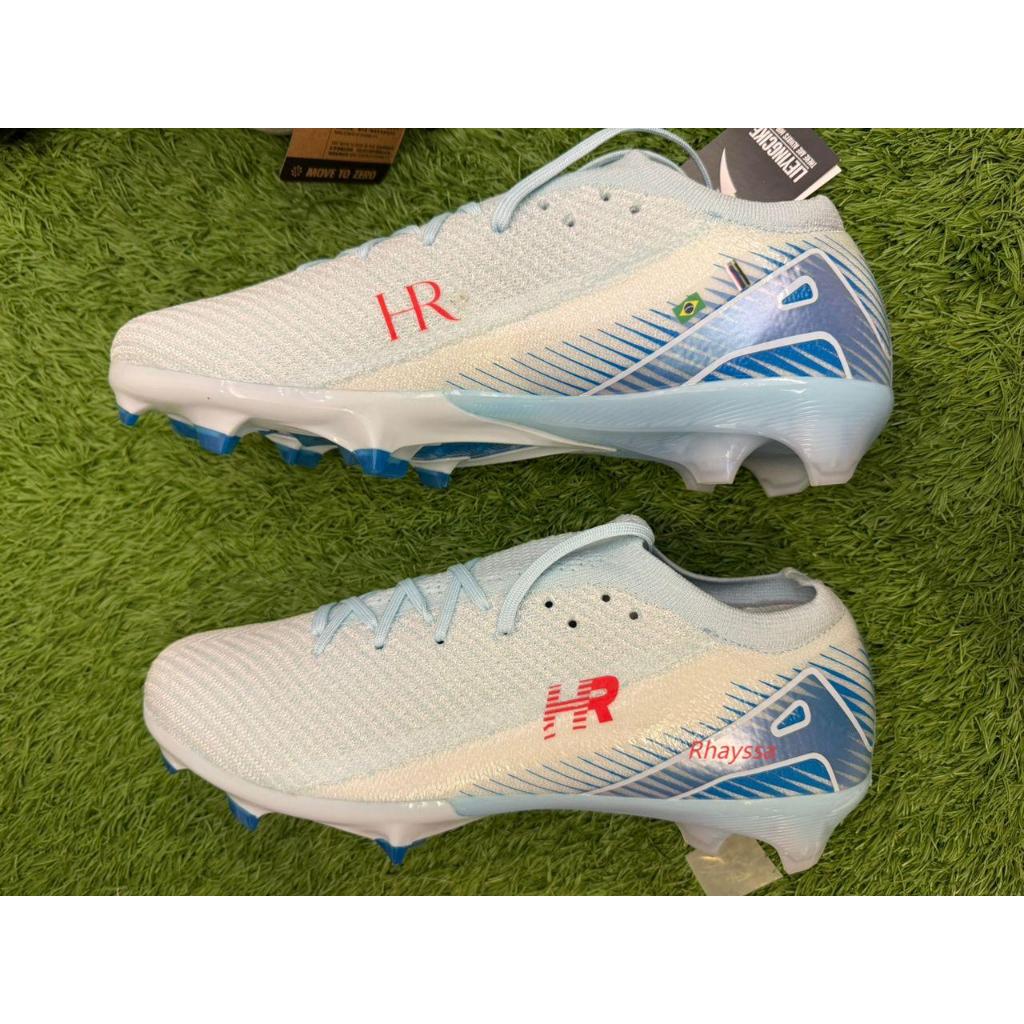 Sapatos de Futebol Masculinos em Couro Tênis de Futsal Top Flex IC Botas de Futebol Indoor Vermelho
