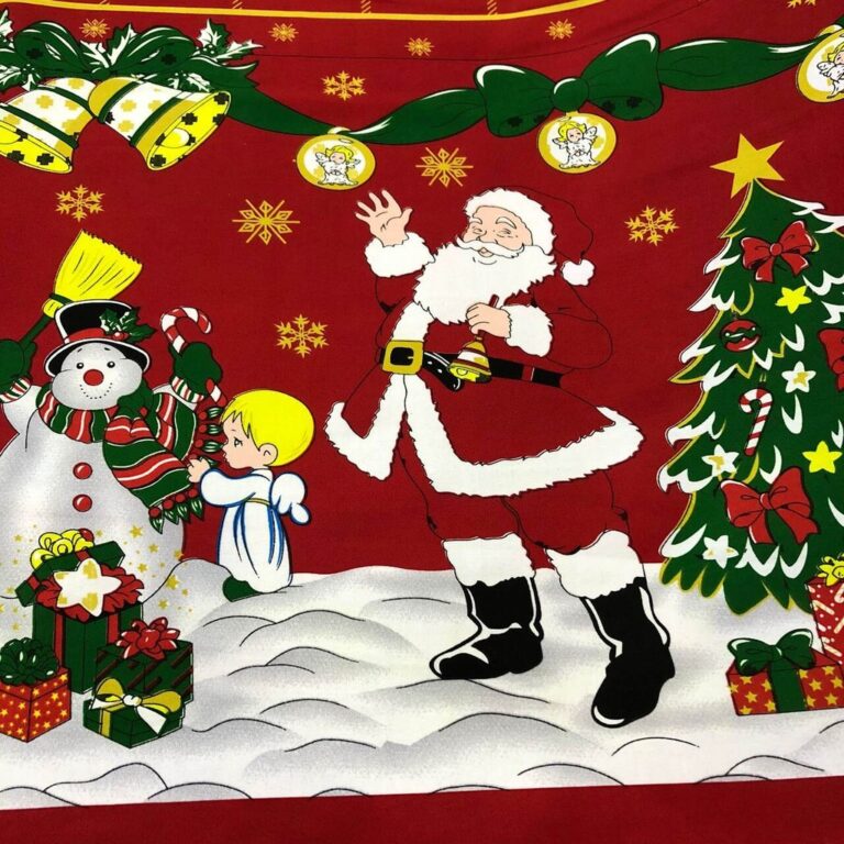 Tecido Oxford Natalino 100% Poliester- Estampas