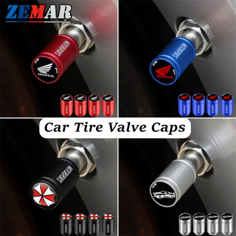 2/4 Unidades Tampas De Válvula De Pneu De Motor H