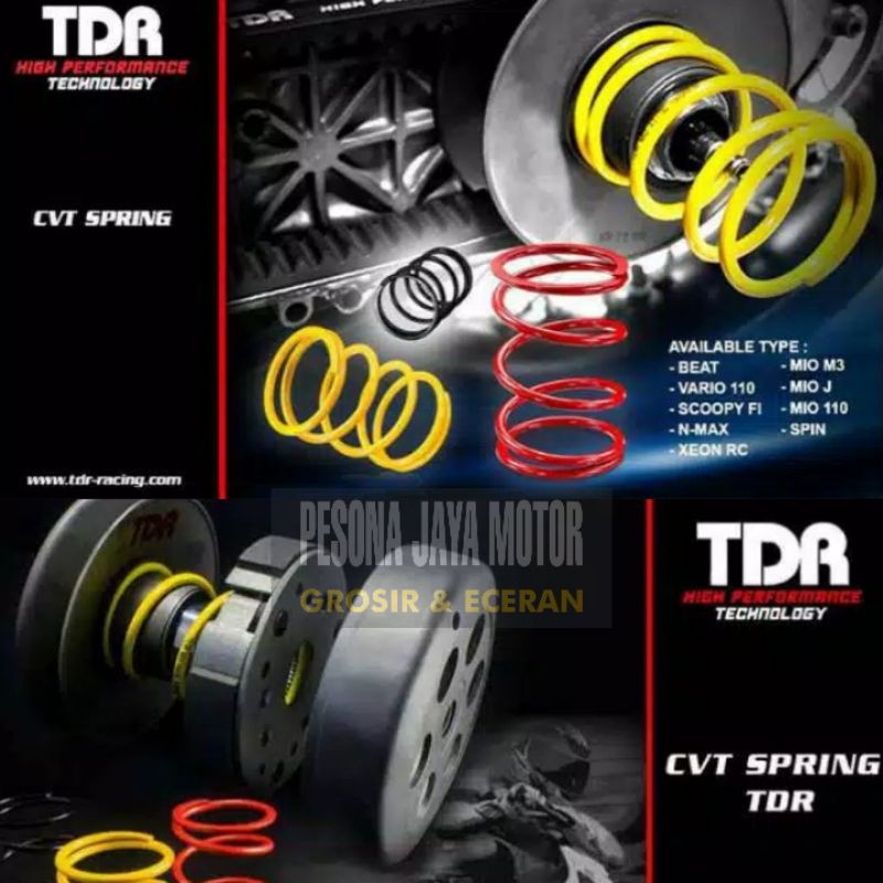 Mola TDR Racing Cvt Original Pronta Para Motocicletas Nmax , Aerox , Lexi , Pcx , Vario , Beat , Sco