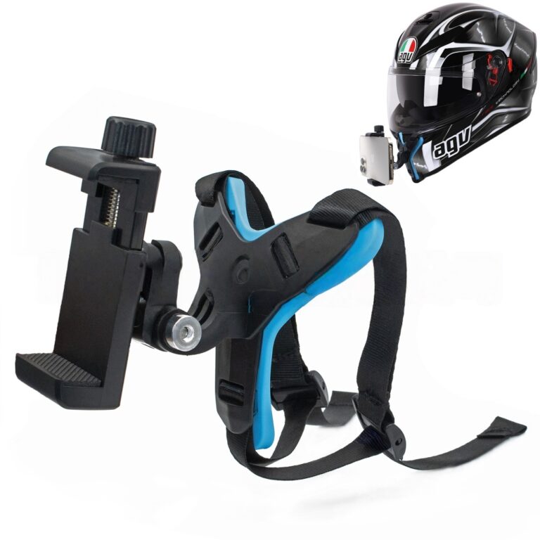 Suporte Para Capacete Acessórios Telefone Câmera