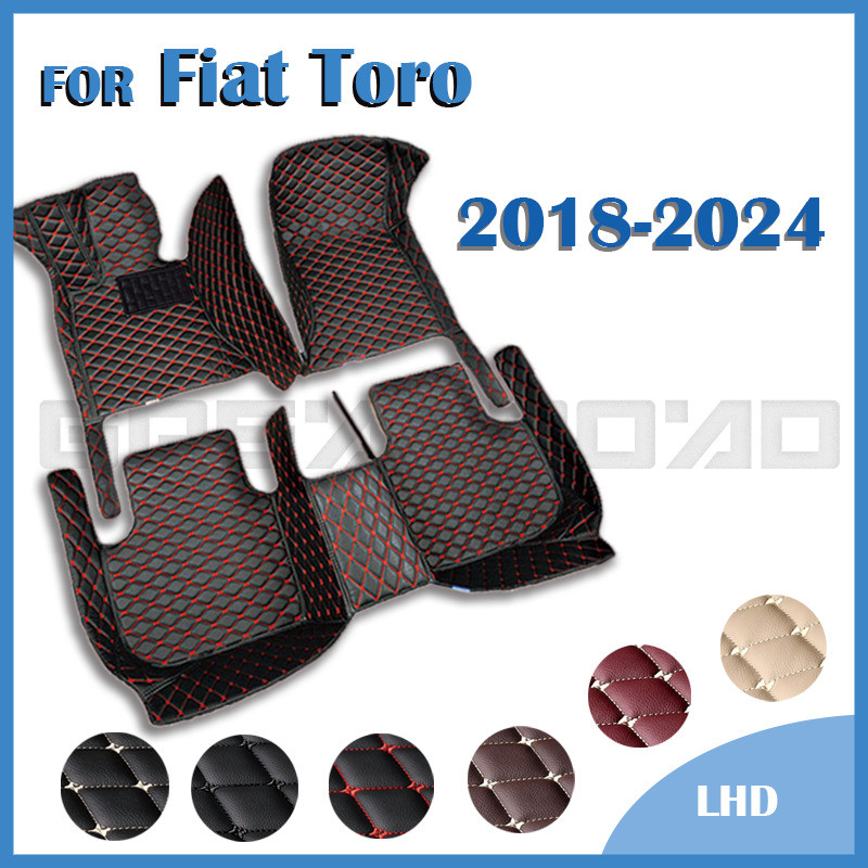 Tapetes De Carro Adequado Para Fiat Toro 2018-2024 2019 2020 2021 2022 2023 Personalizado Auto Pé Al