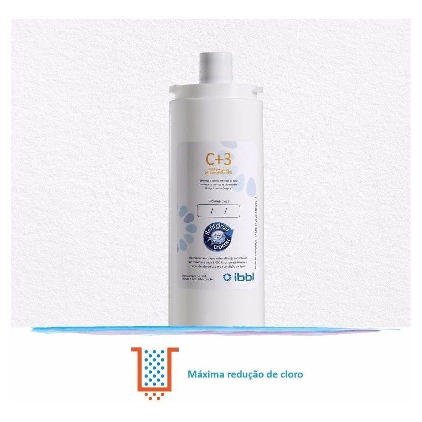 Filtro Refil C+3 – 1 Unid. P/ Ibbl Fr600 Speciale Immaginare