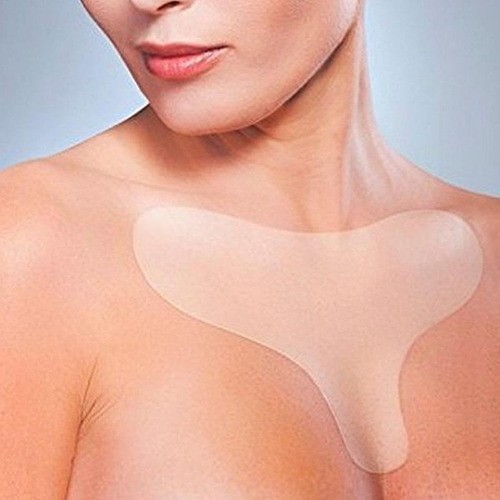 Almofadas De Peito De Silicone Reutilizáveis Em F