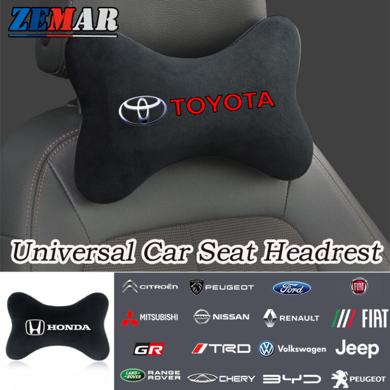 ZEMAR1/2 Pc Encosto De Cabeça De Assento De Carro