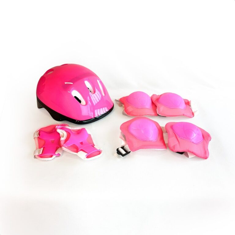 Kit De Proteção Capacete com Joelheira e Cotovel