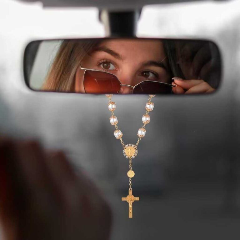 Espelho Retrovisor Do Carro Decoração Pulseiras 