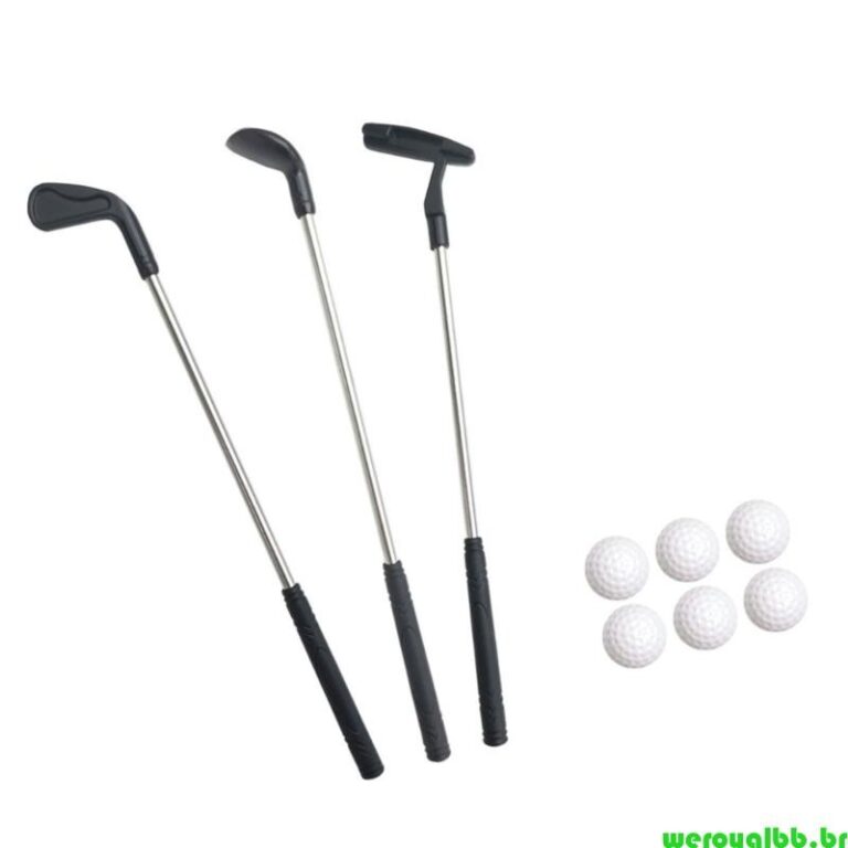 Conjunto Taco Golfe Miniatura weroyalbb Para Uso I