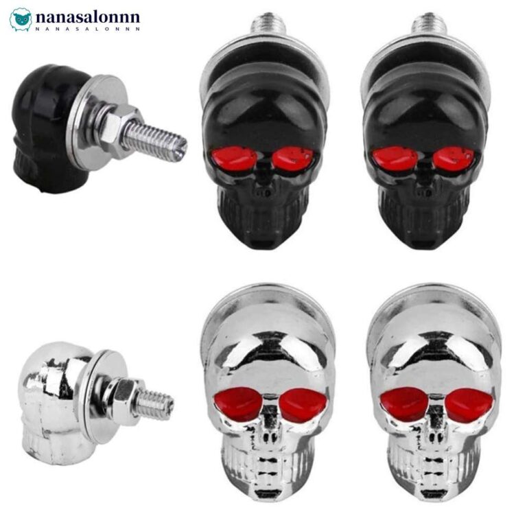 NSN 2 Peças Parafusos De Quadro De Placa De Licen