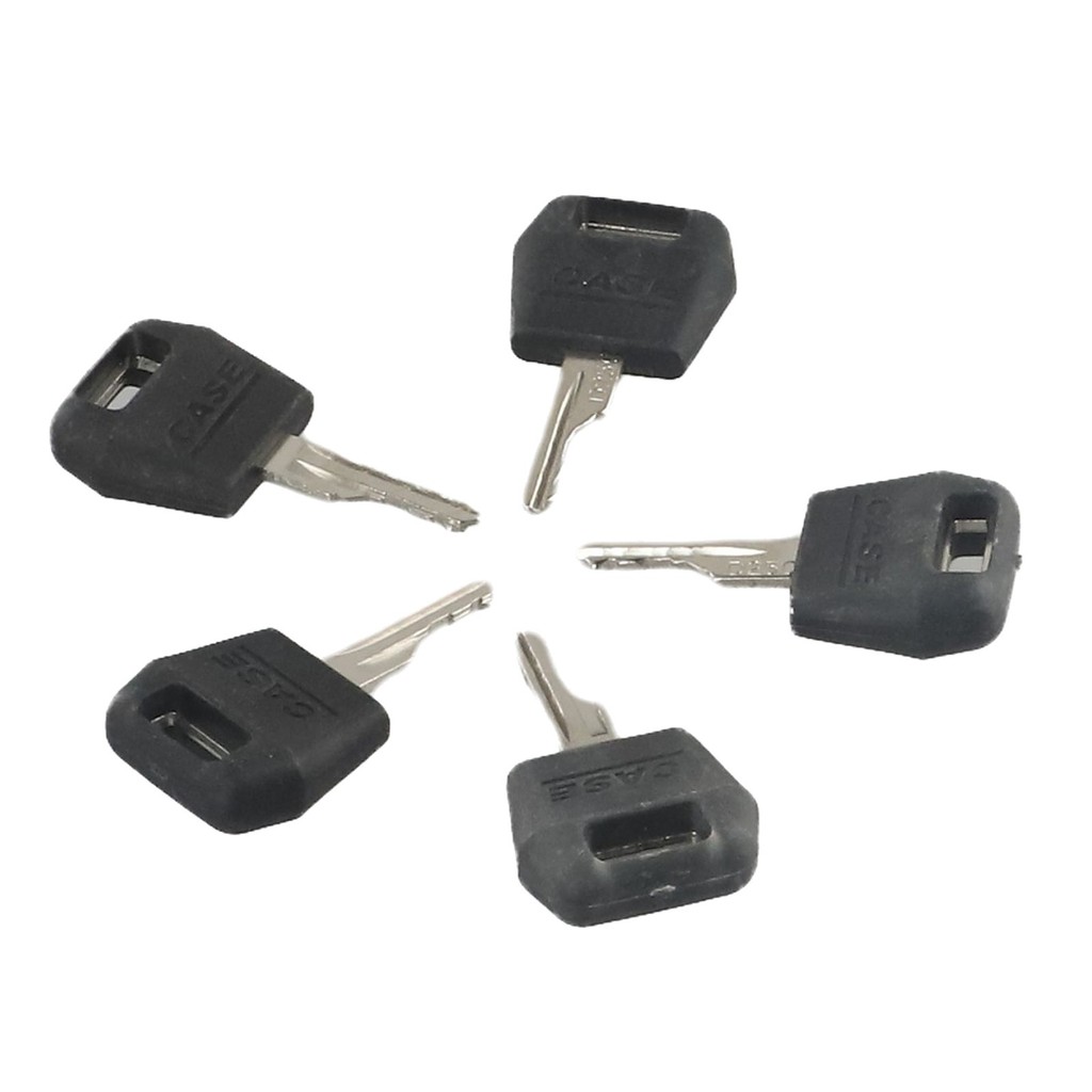 5Pc Ignition Key 1964831C2 For Case Tractor Dozer  3394 4494 5120 5130