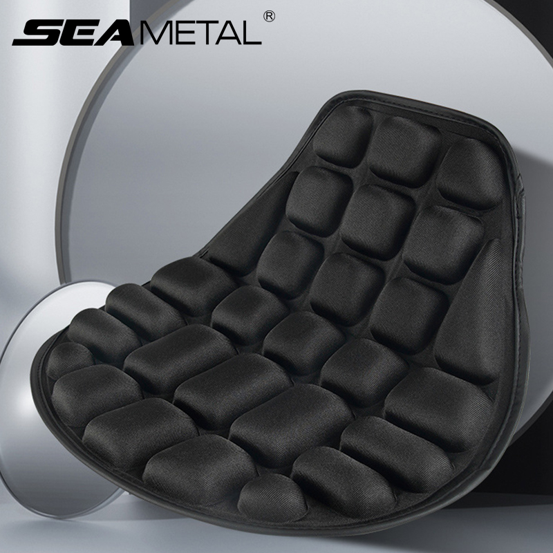 SEAMETAL Capa De Assento Para Motocicleta Universal TPU Couro Protetor Do Motor Almofada Anti Risco
