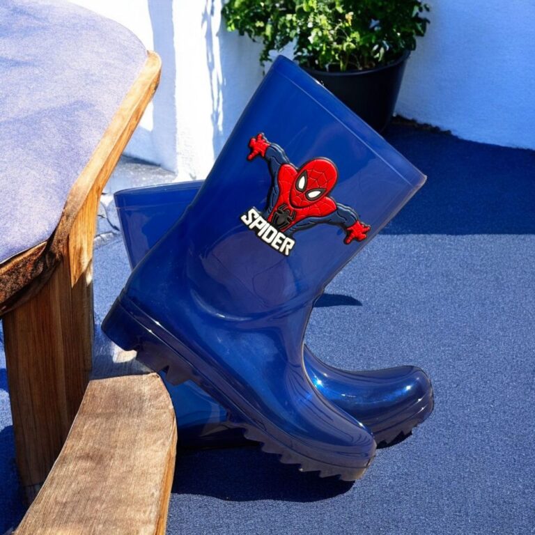 Bota Galocha Infantil Menino Impermeavel Leve e Co