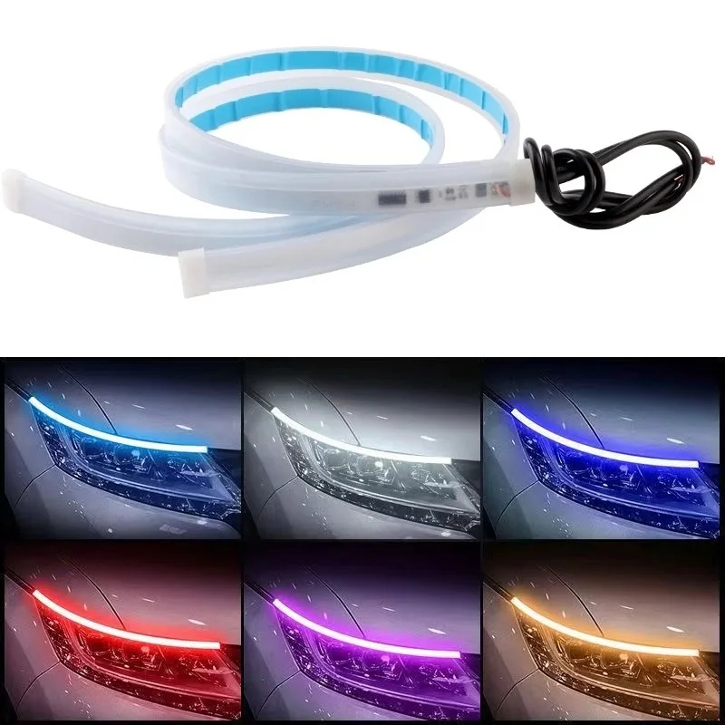Led Luzes Diurnas Drl Com Sinalizador, Acessórios Para carros