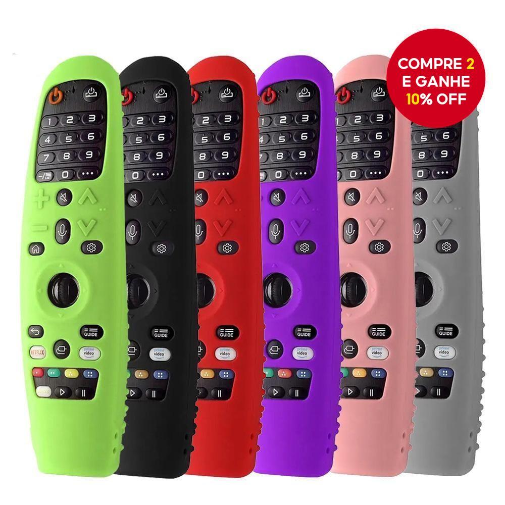 Capa De Silicone Macia Para Controle Remoto, Acessórios À Prova De Choque Para Lg Smart Tv An-mr20ga