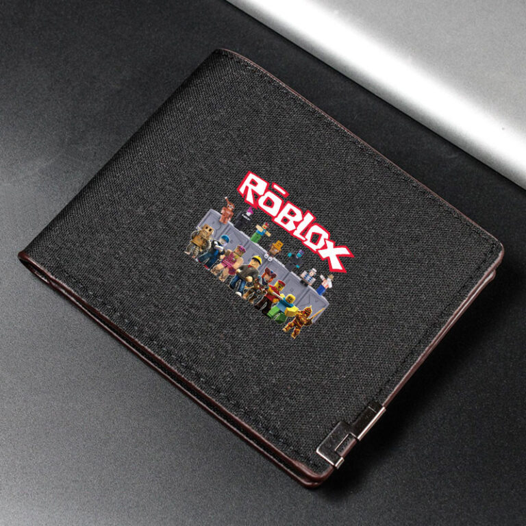 Roblox Carteira Infantil Cartoon Impressão Menino