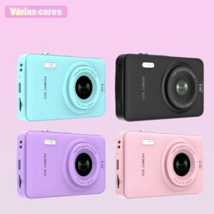 Câmera Digital Compacta: Grave Momentos em HD Sem Usar o Celular