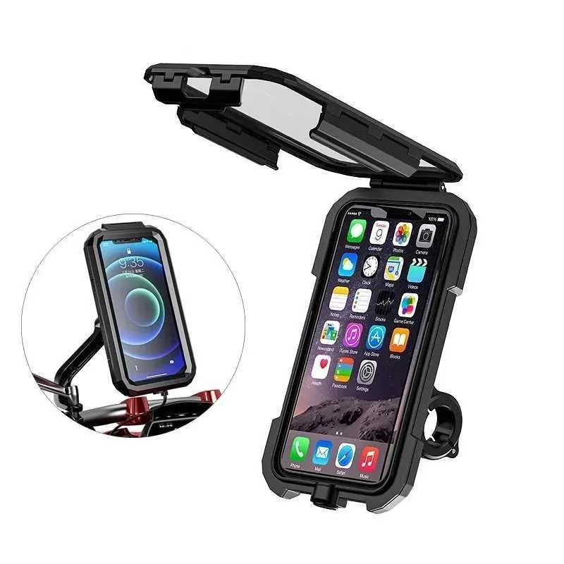 Suporte Para Celular À Prova Dágua Guiador De  Motocicleta–todos os celulares