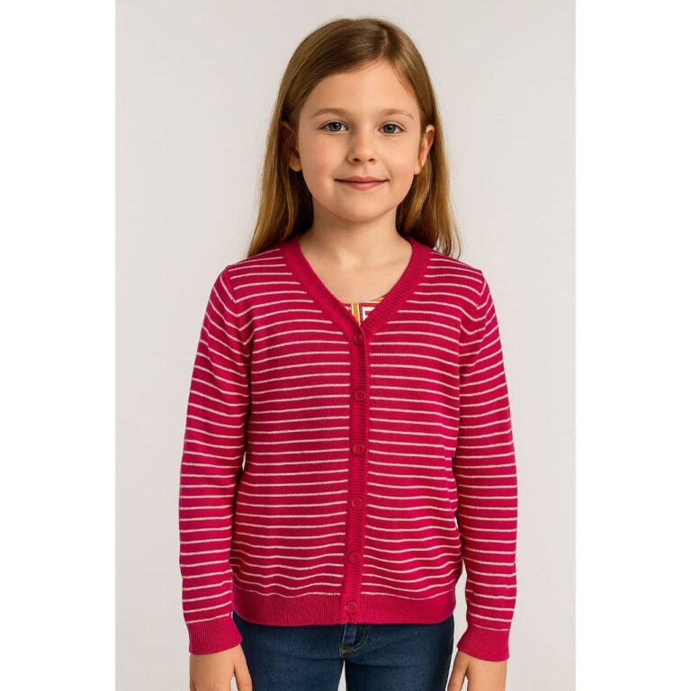Cardigan Infantil Listrado Malwee Kids