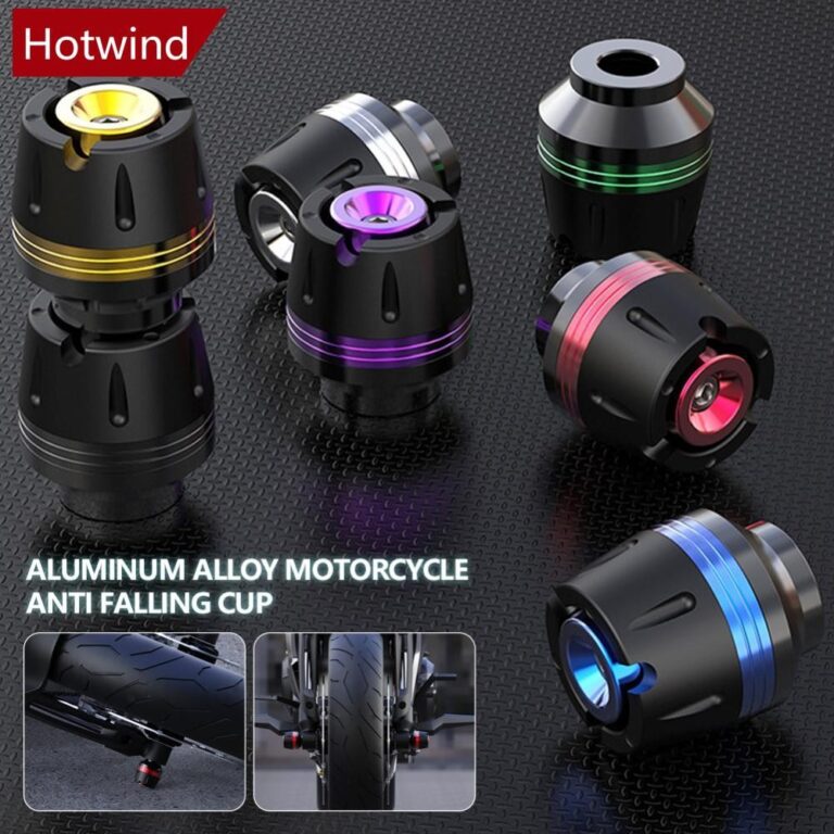 HOTWIND 2 Pçs Motocicleta Anti Colisão Copo Roda