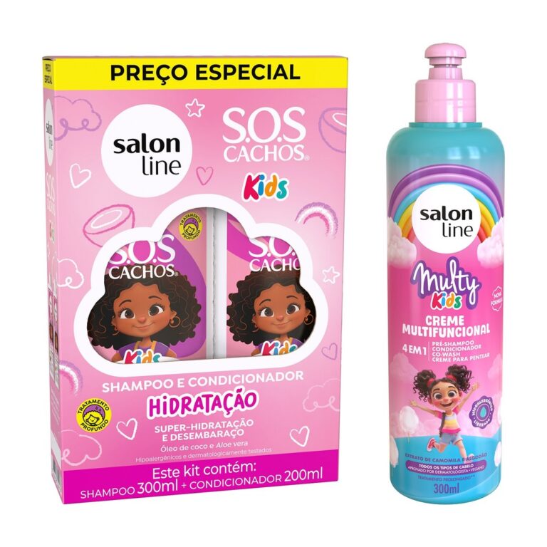 Kit SOS Cachos Hidratação com Shampoo + Condicio