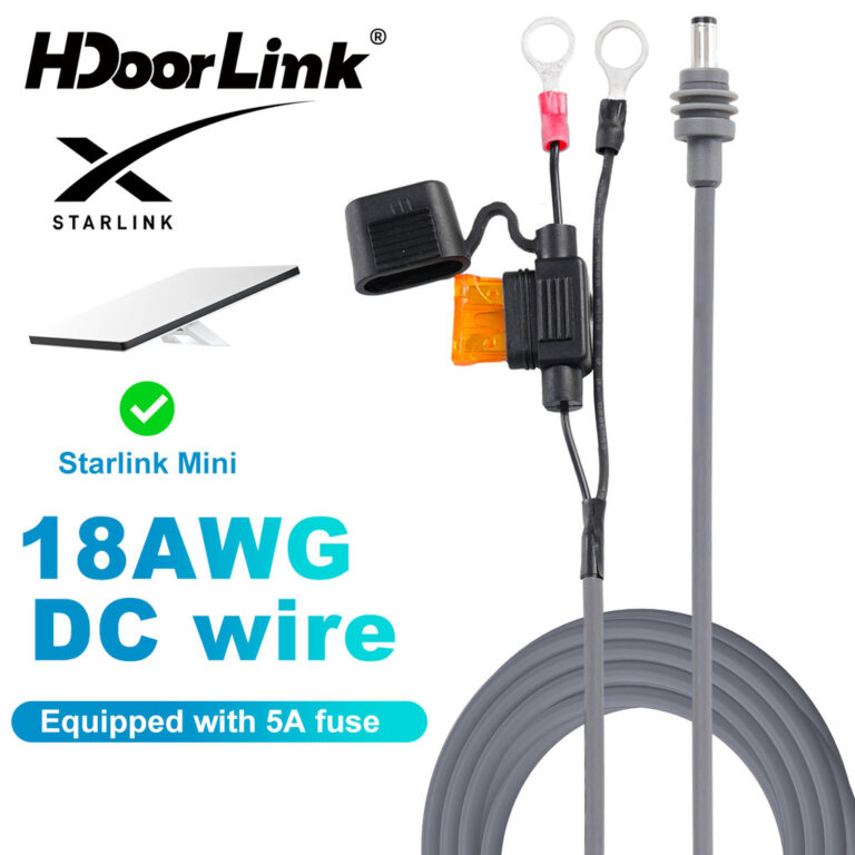 HdoorLink Para Starlink Mini Cabo De Alimentação