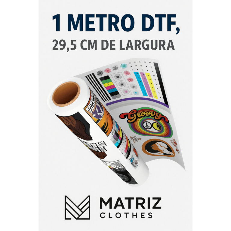 DTF Impressão Qualidade I1600 29cmX100cm Para Est