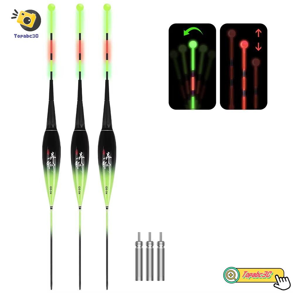 Bóias De Pesca Eletrônicas TOPABCC , Cauda Flutuante Com Sensor De Gravidade Mudança De Cor Nano , N