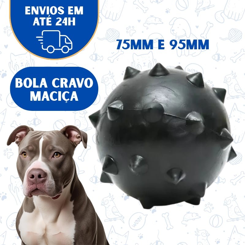Mordedores Brinquedo Profissionais Para Cachorro  Borracha Maciça e Alta Durabilidade