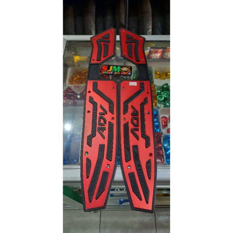 Apoio Para Os Pés Vermelho adv