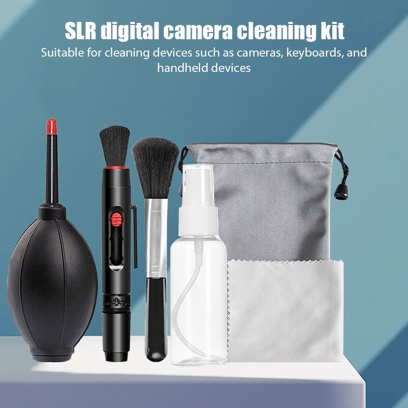 Kit De Limpeza De Câmera Digital Conjunto De Ferramentas De Manutenção Portátil À Prova Dágua