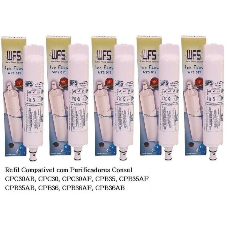 5- Refil/filtro Purificador Consul Cix01ax/cpc30|c
