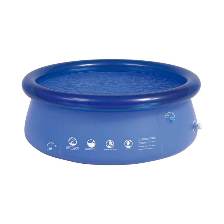Piscina Inflável Fun Redonda 1400 L. com Kit Repa