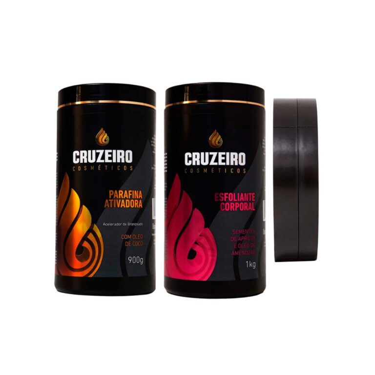 KIt Parafina Cruzeiro + Esfoliante Corporal + Fita