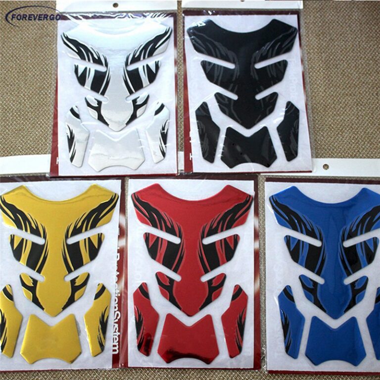 3D Pvc Motocicleta Óleo Do Tanque Adesivo Macio A