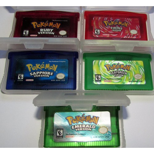 Pokémon Sapphire Firered Ruby Emerald Ou Leafgree