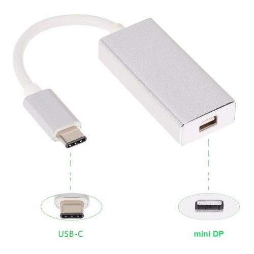 Adaptador Usb 3.1 Tipo C Mini Displayport 4k Displ