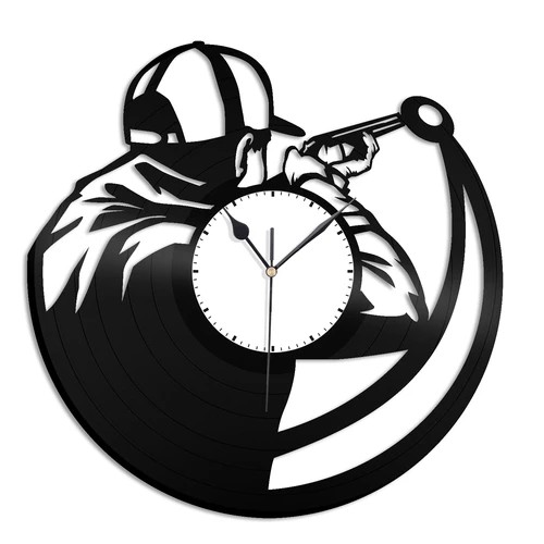 Atirador – Relógio Disco De Vinil Decoraç�