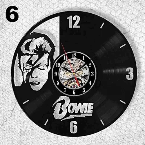 David Bowie 06 – Relógio Disco De Vinil Dec