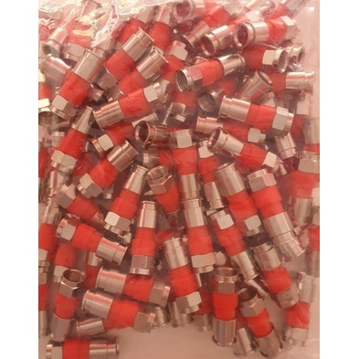 Conector RG59 pacote com 100 peças
