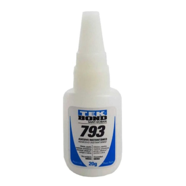 Cola Instantânea Tek Bond 793 20g Acrigel Unhas T