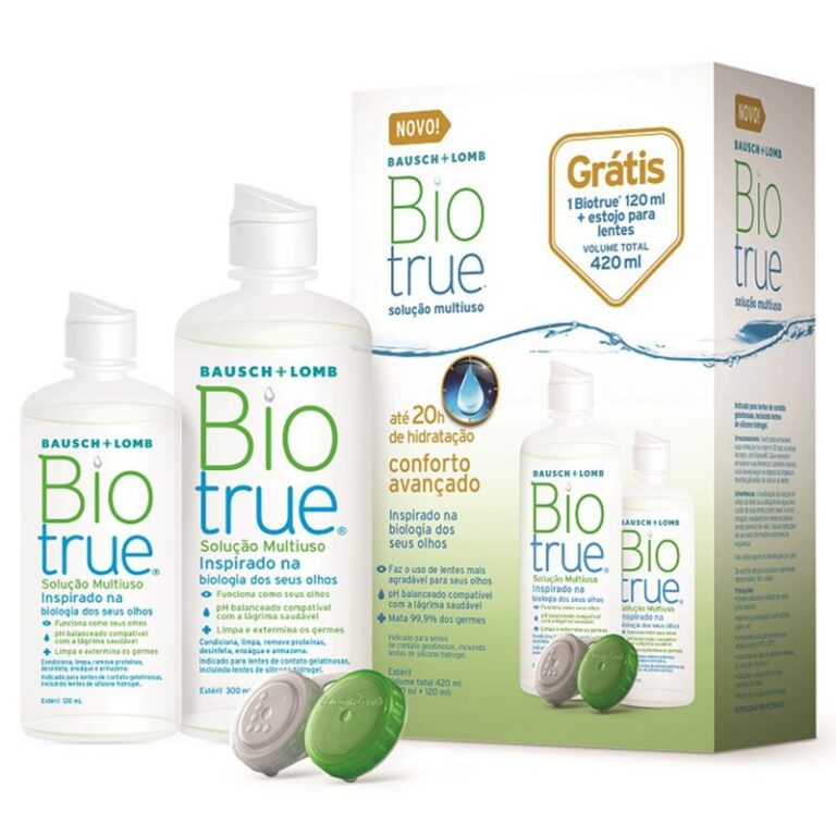 Biotrue 420 ml – Solução De Limpeza Lentes